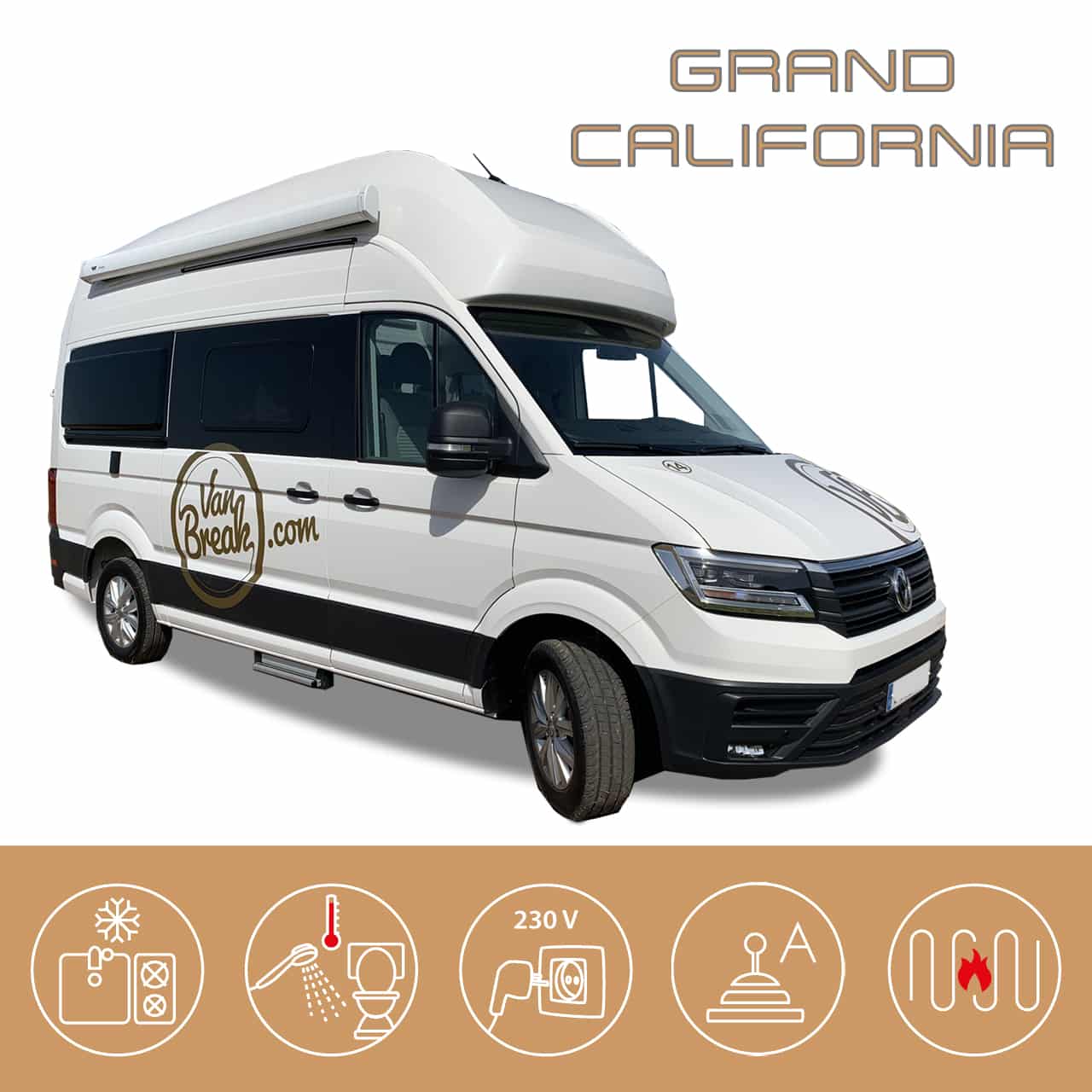 Volkswagen Grand California - vanbreak malaga