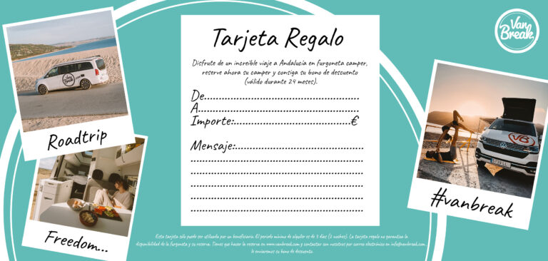 tarjeta regalo vanbreak