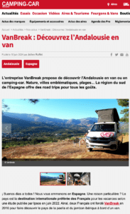 Camping-car magazine - Vanbreak - Découvre l'andalouise